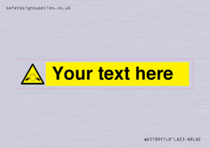 Custom Noise Hazard Sign